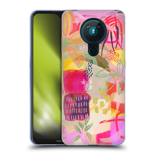 Suzanne Allard Floral Art You Are Loved Soft Gel Case for Nokia 5.3