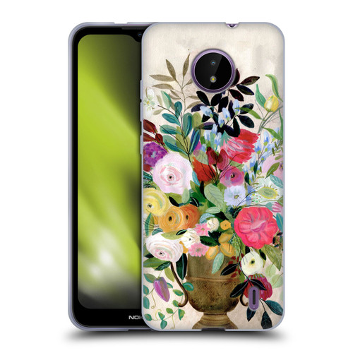 Suzanne Allard Floral Art Beauty Enthroned Soft Gel Case for Nokia C10 / C20