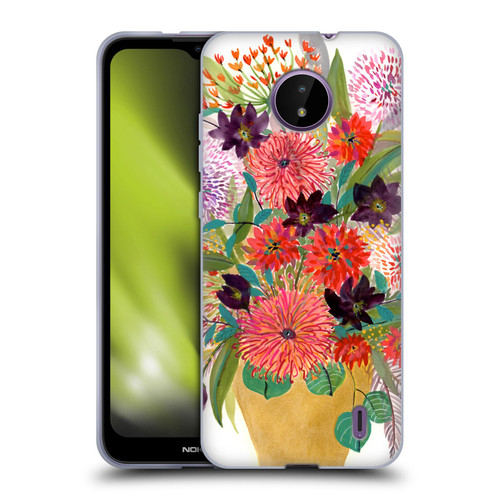 Suzanne Allard Floral Art Celebration Soft Gel Case for Nokia C10 / C20