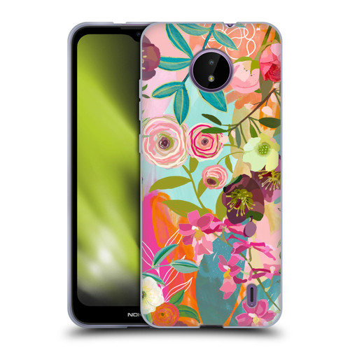 Suzanne Allard Floral Art Chase A Dream Soft Gel Case for Nokia C10 / C20
