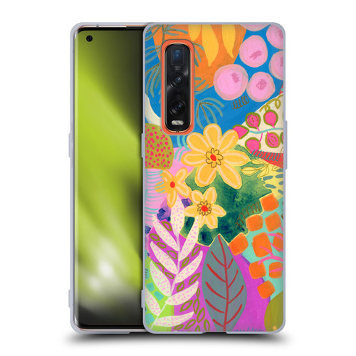Suzanne Allard Floral Art Yellow Daisies Soft Gel Case for OPPO Find X2 Pro 5G
