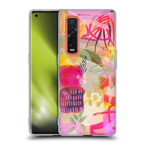 Suzanne Allard Floral Art You Are Loved Soft Gel Case for OPPO Find X2 Pro 5G