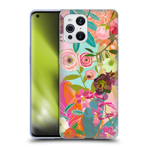 Suzanne Allard Floral Art Chase A Dream Soft Gel Case for OPPO Find X3 / Pro