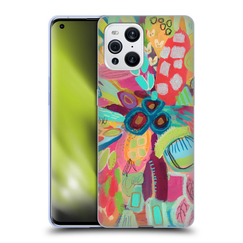 Suzanne Allard Floral Art Dancing In The Garden Soft Gel Case for OPPO Find X3 / Pro