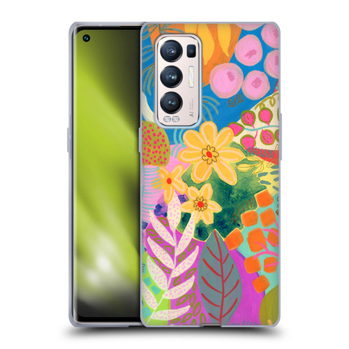 Suzanne Allard Floral Art Yellow Daisies Soft Gel Case for OPPO Find X3 Neo / Reno5 Pro+ 5G
