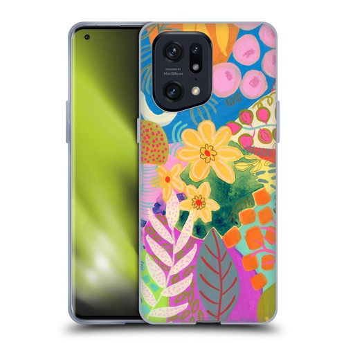 Suzanne Allard Floral Art Yellow Daisies Soft Gel Case for OPPO Find X5 Pro