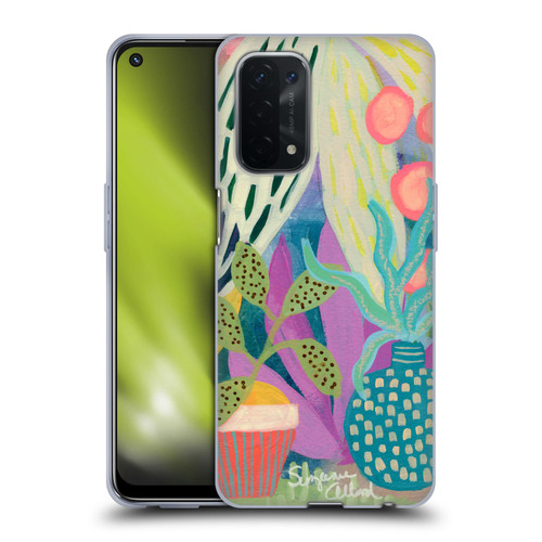 Suzanne Allard Floral Art Palm Heaven Soft Gel Case for OPPO A54 5G