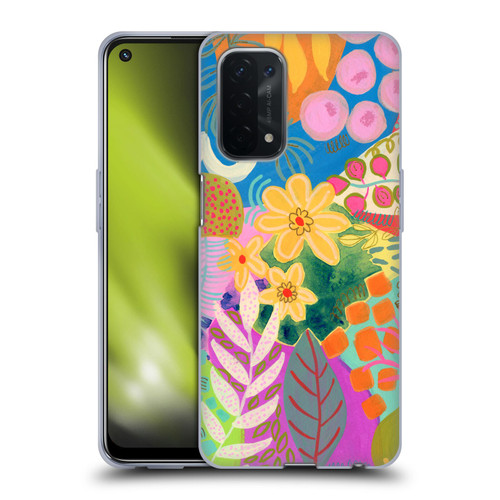 Suzanne Allard Floral Art Yellow Daisies Soft Gel Case for OPPO A54 5G