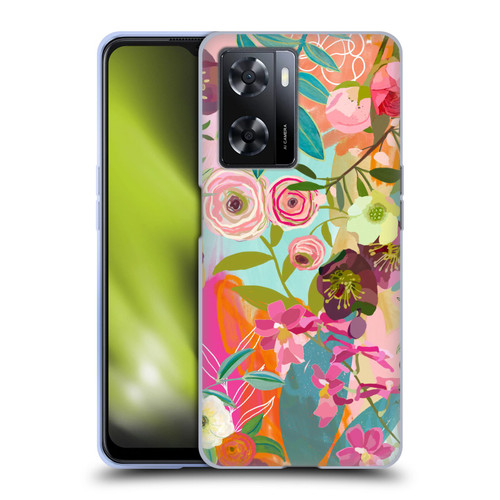 Suzanne Allard Floral Art Chase A Dream Soft Gel Case for OPPO A57s