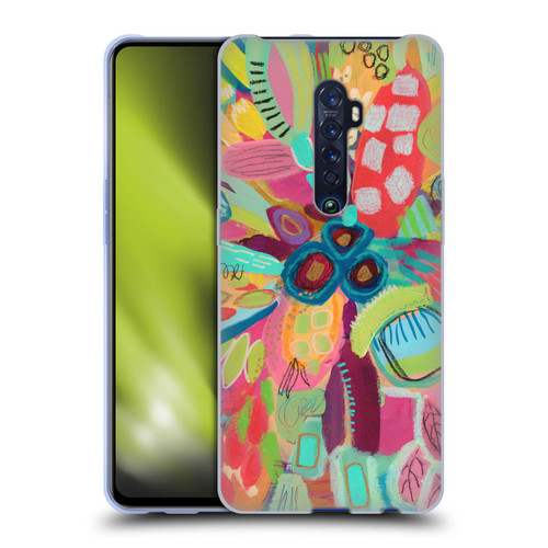 Suzanne Allard Floral Art Dancing In The Garden Soft Gel Case for OPPO Reno 2