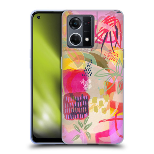 Suzanne Allard Floral Art You Are Loved Soft Gel Case for OPPO Reno8 4G