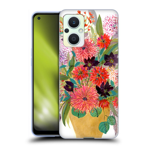 Suzanne Allard Floral Art Celebration Soft Gel Case for OPPO Reno8 Lite