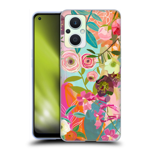 Suzanne Allard Floral Art Chase A Dream Soft Gel Case for OPPO Reno8 Lite