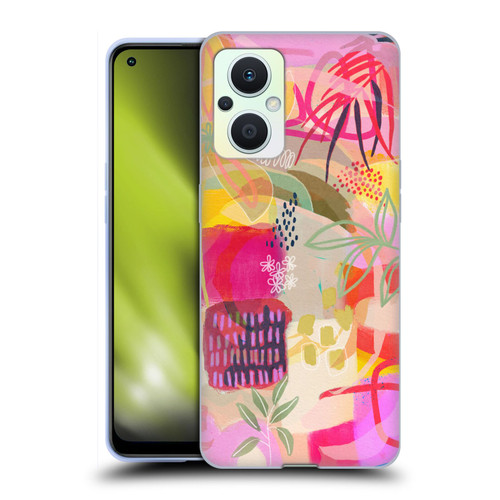 Suzanne Allard Floral Art You Are Loved Soft Gel Case for OPPO Reno8 Lite