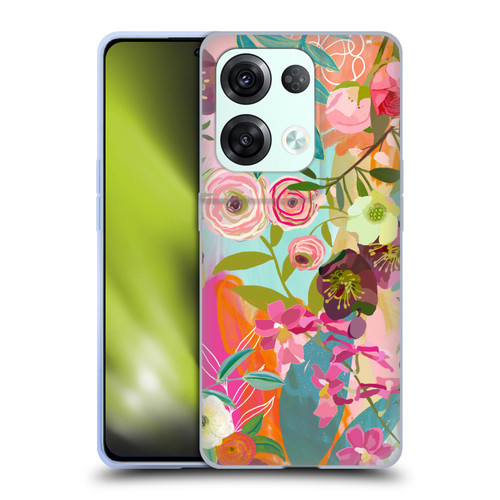 Suzanne Allard Floral Art Chase A Dream Soft Gel Case for OPPO Reno8 Pro