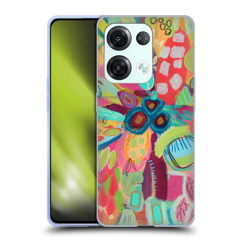 Suzanne Allard Floral Art Dancing In The Garden Soft Gel Case for OPPO Reno8 Pro