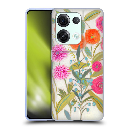 Suzanne Allard Floral Art Joyful Garden Plants Soft Gel Case for OPPO Reno8 Pro