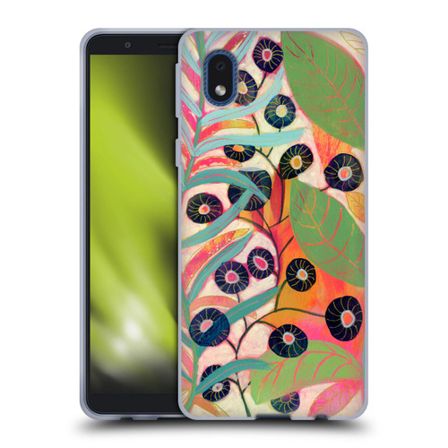 Suzanne Allard Floral Art Joyful Garden Flower Soft Gel Case for Samsung Galaxy A01 Core (2020)