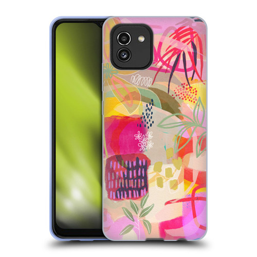 Suzanne Allard Floral Art You Are Loved Soft Gel Case for Samsung Galaxy A03 (2021)