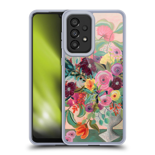 Suzanne Allard Floral Art Floral Centerpiece Soft Gel Case for Samsung Galaxy A33 5G (2022)