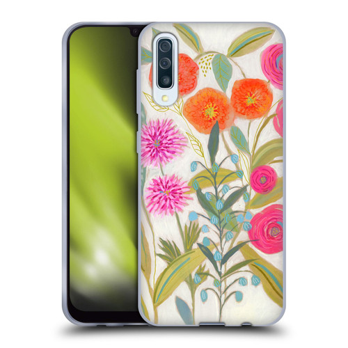 Suzanne Allard Floral Art Joyful Garden Plants Soft Gel Case for Samsung Galaxy A50/A30s (2019)