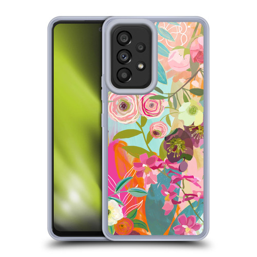 Suzanne Allard Floral Art Chase A Dream Soft Gel Case for Samsung Galaxy A53 5G (2022)