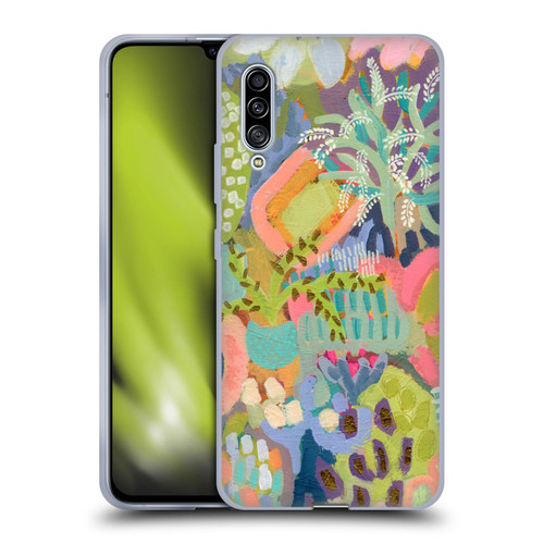 Suzanne Allard Floral Art Summer Fiesta Soft Gel Case for Samsung Galaxy A90 5G (2019)