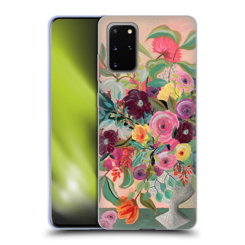 Suzanne Allard Floral Art Floral Centerpiece Soft Gel Case for Samsung Galaxy S20+ / S20+ 5G
