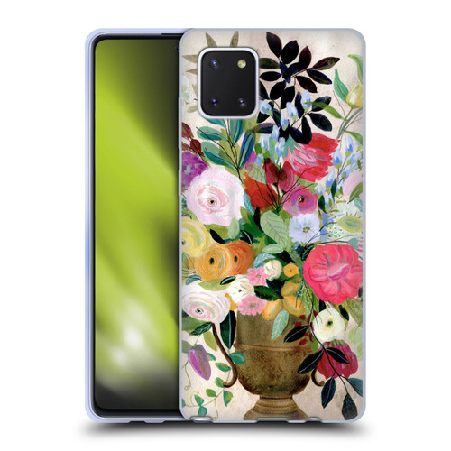 Suzanne Allard Floral Art Beauty Enthroned Soft Gel Case for Samsung Galaxy Note10 Lite