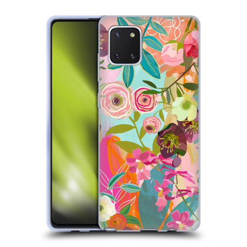 Suzanne Allard Floral Art Chase A Dream Soft Gel Case for Samsung Galaxy Note10 Lite