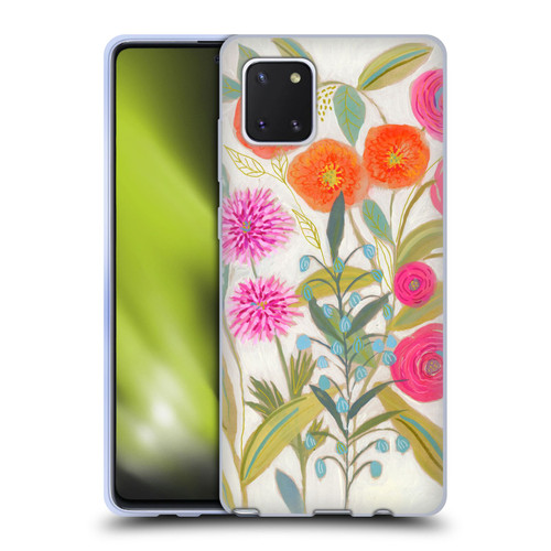 Suzanne Allard Floral Art Joyful Garden Plants Soft Gel Case for Samsung Galaxy Note10 Lite