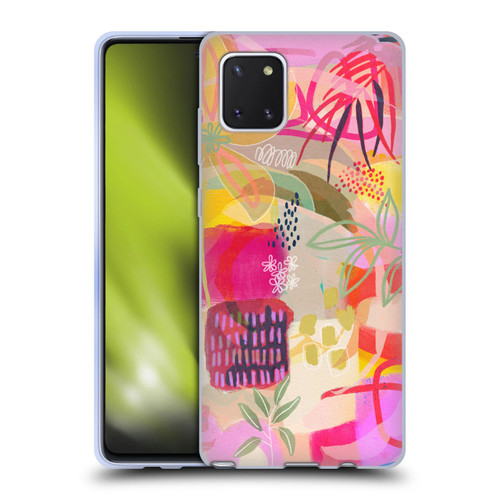 Suzanne Allard Floral Art You Are Loved Soft Gel Case for Samsung Galaxy Note10 Lite