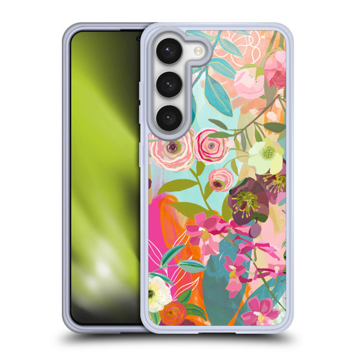 Suzanne Allard Floral Art Chase A Dream Soft Gel Case for Samsung Galaxy S23 5G