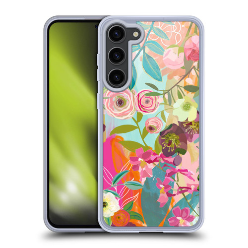 Suzanne Allard Floral Art Chase A Dream Soft Gel Case for Samsung Galaxy S23+ 5G