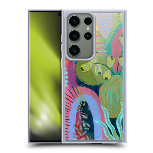 Suzanne Allard Floral Art Seed Pod Soft Gel Case for Samsung Galaxy S23 Ultra 5G