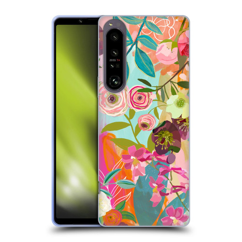 Suzanne Allard Floral Art Chase A Dream Soft Gel Case for Sony Xperia 1 IV