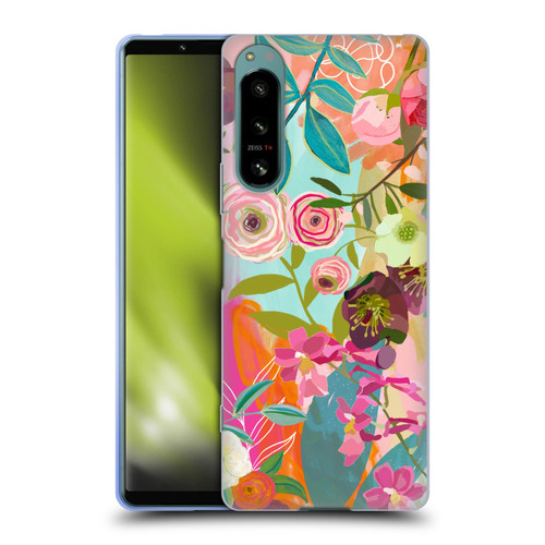 Suzanne Allard Floral Art Chase A Dream Soft Gel Case for Sony Xperia 5 IV