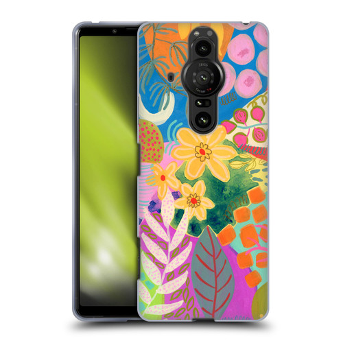 Suzanne Allard Floral Art Yellow Daisies Soft Gel Case for Sony Xperia Pro-I