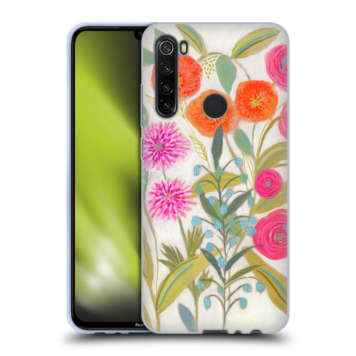 Suzanne Allard Floral Art Joyful Garden Plants Soft Gel Case for Xiaomi Redmi Note 8T