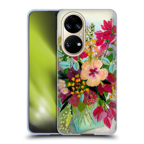 Suzanne Allard Floral Graphics Flamands Soft Gel Case for Huawei P50