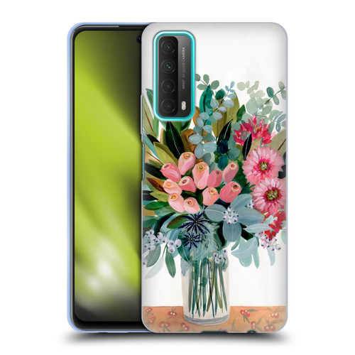 Suzanne Allard Floral Graphics Magnolia Surrender Soft Gel Case for Huawei P Smart (2021)