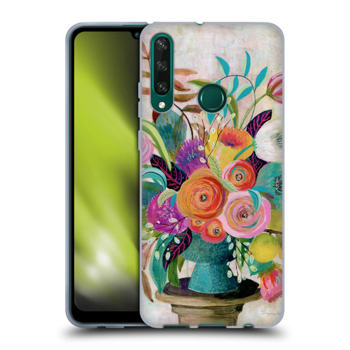 Suzanne Allard Floral Graphics Charleston Glory Soft Gel Case for Huawei Y6p