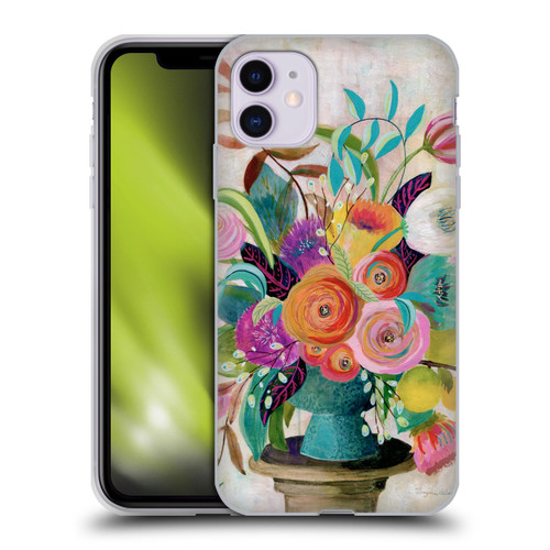 Suzanne Allard Floral Graphics Charleston Glory Soft Gel Case for Apple iPhone 11