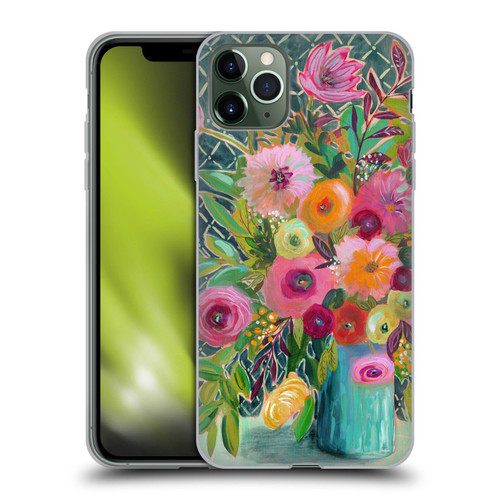 Suzanne Allard Floral Graphics Hope Springs Soft Gel Case for Apple iPhone 11 Pro Max