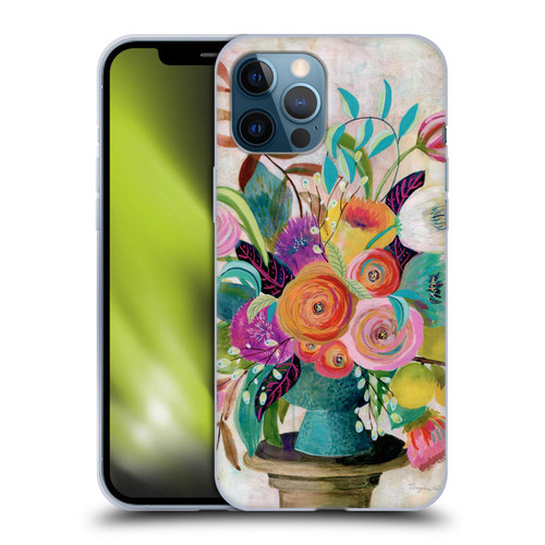 Suzanne Allard Floral Graphics Charleston Glory Soft Gel Case for Apple iPhone 12 Pro Max
