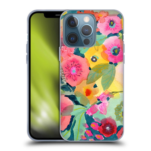 Suzanne Allard Floral Graphics Delightful Soft Gel Case for Apple iPhone 13 Pro