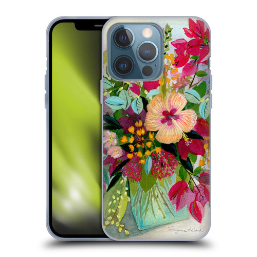 Suzanne Allard Floral Graphics Flamands Soft Gel Case for Apple iPhone 13 Pro