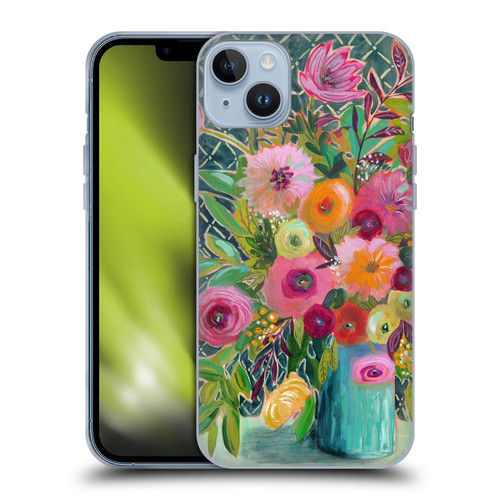 Suzanne Allard Floral Graphics Hope Springs Soft Gel Case for Apple iPhone 14 Plus