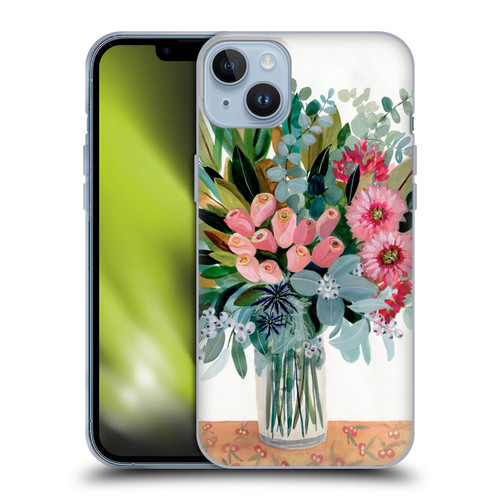 Suzanne Allard Floral Graphics Magnolia Surrender Soft Gel Case for Apple iPhone 14 Plus