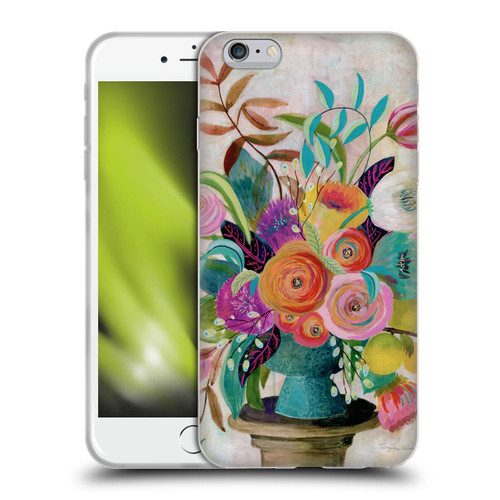 Suzanne Allard Floral Graphics Charleston Glory Soft Gel Case for Apple iPhone 6 Plus / iPhone 6s Plus